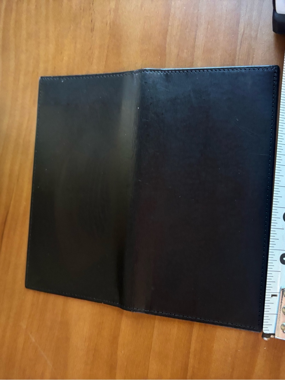 Vintage Coach Water Buffalo Combo Wallet Checkbook Black Leather - Picture 11 of 14